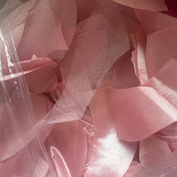 Blush Pink 14ft Ruffled Round Table Skirt - Picture 2 of 2